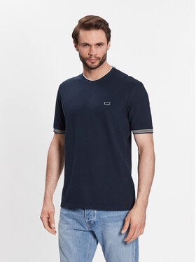 Sisley Sisley T-shirt 3B2ZS102F Blu scuro Regular Fit