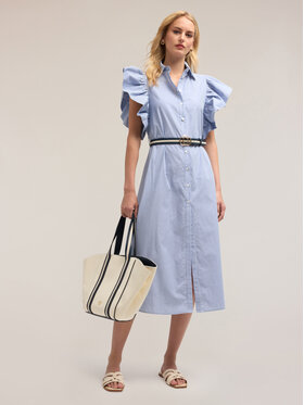 Motivi Motivi Vestito da giorno 7080Q003458N0S1 Turchese Regular Fit