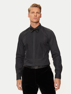 BOSS Boss Hemd H-Hank Party 50527671 Schwarz Slim Fit