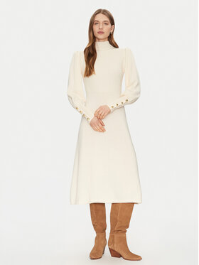 Luisa Spagnoli Luisa Spagnoli Vestito di maglia Magalin 58414 Écru Regular Fit