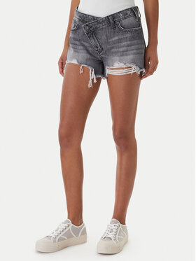 Guess Jeans Guess Jeans Džinsiniai šortai W6GDZ8 D6572 Pilka Regular Fit