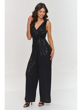 Makadamia Makadamia Kombinezon m885 Czarny Loose Fit