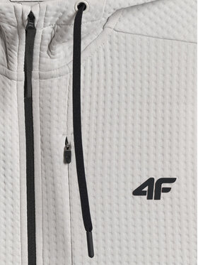 4F 4F Bluza active Biały Regular Fit