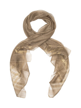 ALLORA BE UNIQUE ALLORA BE UNIQUE Scialle wool and silk Beige