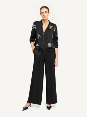 KMX KMX Marynarka 107860007 Czarny Straight Fit