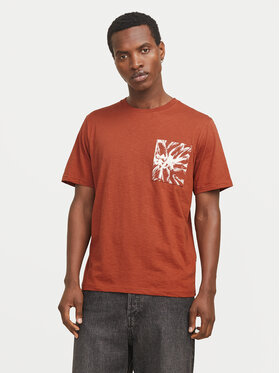 Jack&Jones Jack&Jones T-Shirt Split 12272995 Brązowy Regular Fit
