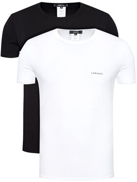 Versace Versace Lot de 2 t-shirts Intimo AU04023 Multicolore Slim Fit