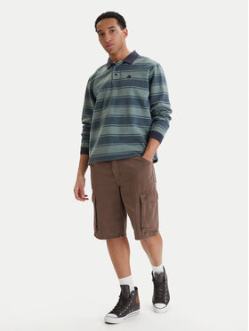 RVCA RVCA Polo KSL 23A033504 Πράσινο Regular Fit