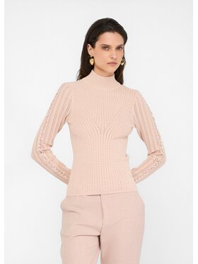 Liu Jo Liu Jo Kardigan CF5087MS46MX0719 Różowy Slim Fit