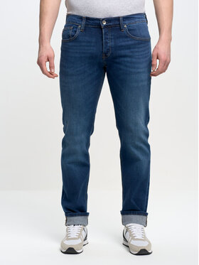 BIG STAR BIG STAR Jeansy ronald_315 Niebieski Straight Fit