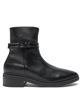 Calvin Klein Calvin Klein Členková obuv HW0HW02183 Čierna