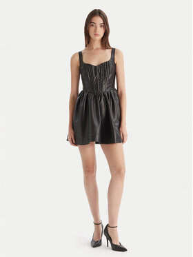 Φόρεμα από απομίμηση δέρματος Bardot φωτογραφία