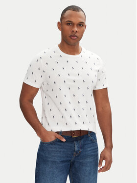 Polo Ralph Lauren Polo Ralph Lauren T-Shirt 714899612001 Biały Regular Fit