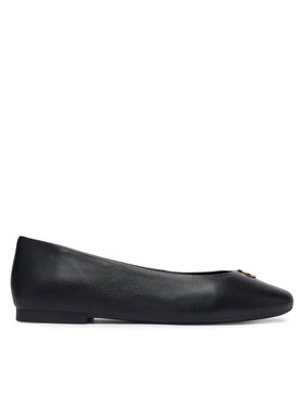 Tommy Hilfiger Tommy Hilfiger Балеринки Th Plate FW0FW09374 Черен