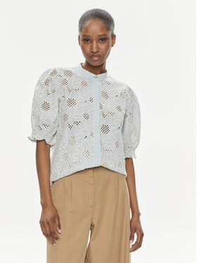 Bruuns Bazaar Bruuns Bazaar Majica Larin BBW3950 Plava Regular Fit