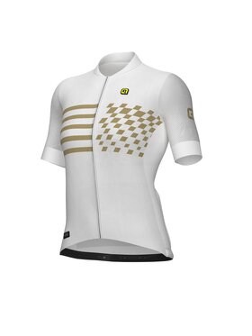 Alé Cycling Alé Cycling Koszulka rowerowa PR-E Play Biały Fitted Fit