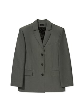 La Mania La Mania Marynarka VICE Szary Classic Fit