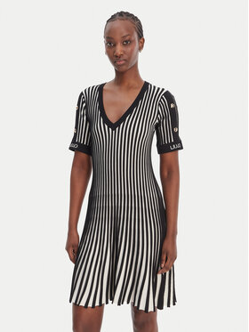 Liu Jo Sport Liu Jo Sport Trikotažinė suknelė TA6062 MS55N Juoda Regular Fit