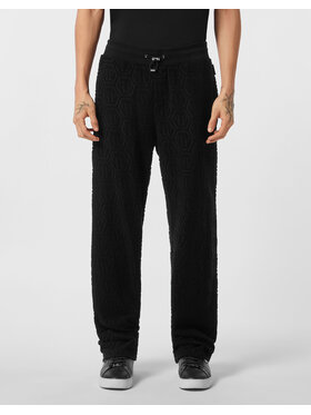 PHILIPP PLEIN PHILIPP PLEIN Teplákové nohavice 26949 Čierna Jogger Fit