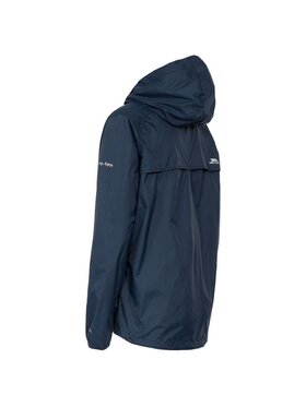Trespass Trespass Kurtka przeciwdeszczowa Qikpac Granatowy Long Fit