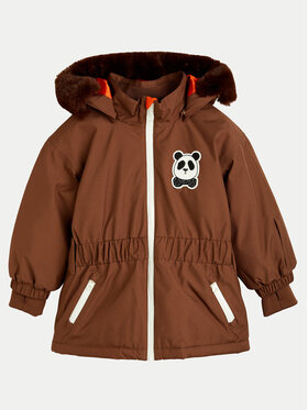 MINI RODINI Mini Rodini Лижна куртка Panda 2376013816 Коричневий Regular Fit