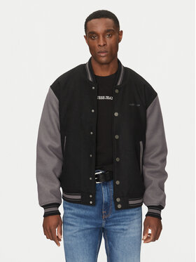 Guess Jeans Guess Jeans Bomber dzseki M5RL32 WHAC2 Fekete Regular Fit