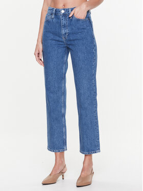 Calvin Klein Calvin Klein Jeans hlače K20K205607 Modra Regular Fit