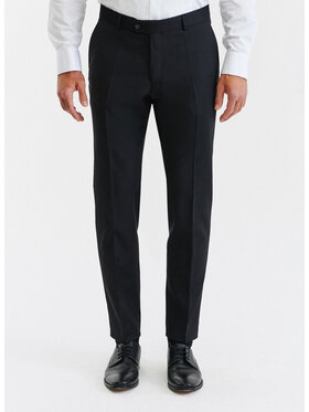 Pako Lorente Pako Lorente Spodnie garniturowe P000B-6S-001 Czarny Slim Fit