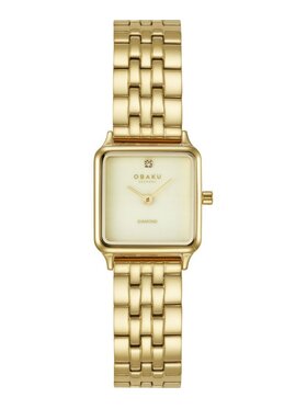Obaku Obaku Hodinky V301LXGGSG Zlatá