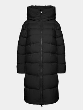 Hetregó Hetregó Пухено яке Lena 8K697 Черен Regular Fit