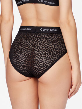 Calvin Klein Underwear Klasične Gaćice S Visokim Strukom 000QF7177E Crna