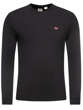 Levi's® Levi's® Marškinėliai ilgomis rankovėmis Housemark Tee 72848-0009 Juoda Regular Fit