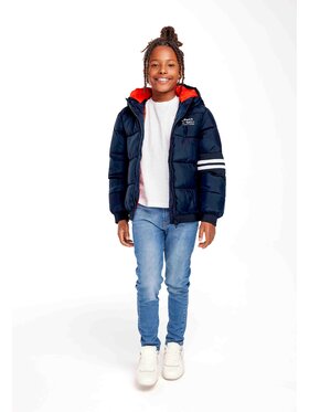 MINOTI MINOTI Kurtka bomber 15coat 50 Niebieski Regular Fit