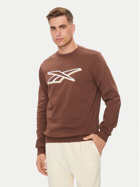 Reebok Reebok Sweatshirt Vector Logo 100202412 Braun Regular Fit