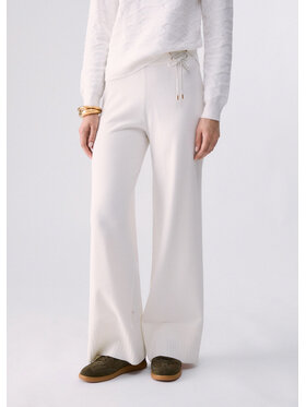 Liu Jo Liu Jo Pantaloni di tessuto TF6084MS63L10701 Bianco Regular Fit