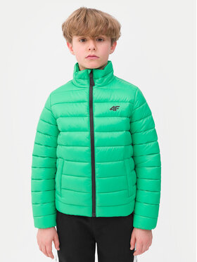 4F 4F Преходно яке 4FJWSS24TDJAM344 Зелен Regular Fit