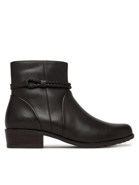 Caprice Caprice Μποτάκια 9-25404-45 Καφέ