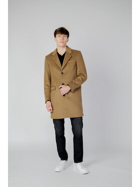 Antony Morato Antony Morato Παλτό RUSSEL SLIM FIT Μπεζ Slim Fit