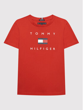 Tommy Hilfiger Tommy Hilfiger T-shirt KB0KB07286 Rosso Regular Fit