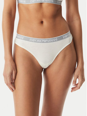 Emporio Armani Underwear Emporio Armani Underwear Súprava brazílskych nohavičiek EW000404 AF19026 M0082 Biela