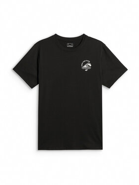 4F 4F T-Shirt CATCH THE WAVE Černá Relaxed Fit