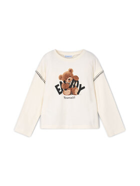 Mayoral Mayoral Bluse 4012 Écru Regular Fit