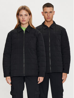 Rains Rains Prechodná bunda Giron Liner Overshirt T1 19420 Čierna Regular Fit