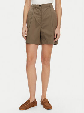 Tommy Hilfiger Tommy Hilfiger Bermudy WW0WW44764 Hnědá Relaxed Fit