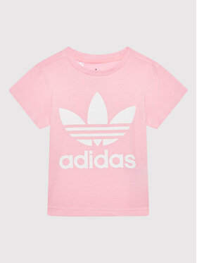 adidas adidas T-shirt adicolor Trefoil HC1974 Rose Regular Fit