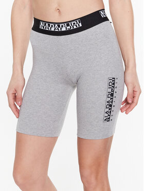 Napapijri Napapijri Спортни шорти N-Box NP0A4GXJ Сив Slim Fit
