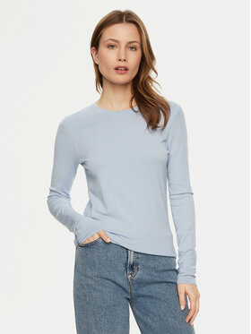 Calvin Klein Calvin Klein Bluse K20K208031 Himmelblau Slim Fit