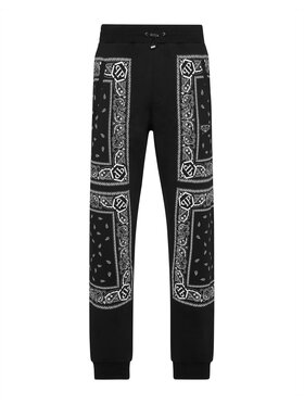 PHILIPP PLEIN PHILIPP PLEIN Jogger nohavice 23063 Čierna Jogger Fit