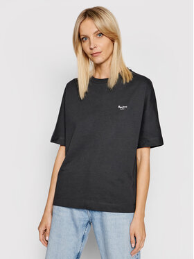 Pepe Jeans Pepe Jeans T-Shirt Agnes PL581101 Šedá Relaxed Fit