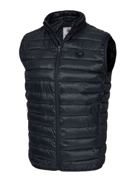 PITBULL PITBULL Bezrękawnik Bezrękawnik męski Foldable XL Granatowy Regular Fit